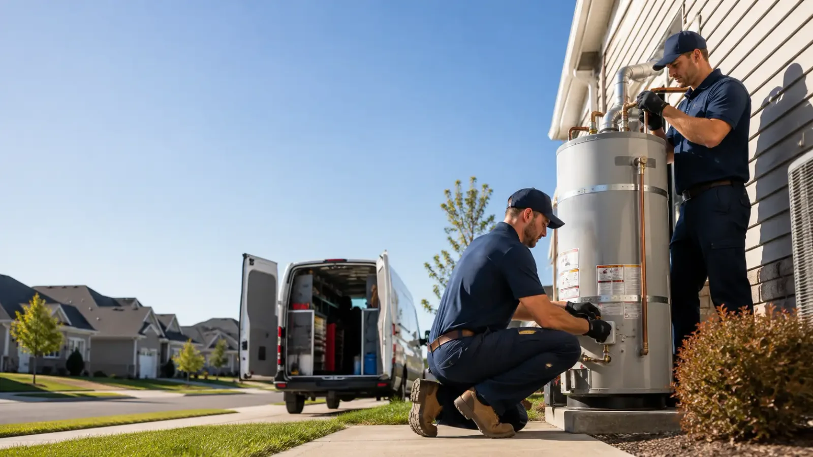 Water Heater Installation in Brewer, ME